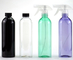 Clear 500Ml Round Spray Nozzle Bottle For Liquid Sanitizer