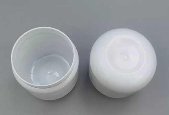 क्रीम पैकेजिंग के लिए OEM खाली एचडीपीई प्लास्टिक कॉस्मेटिक जार 250ml